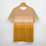 Color Palette Stripes Cotton T-shirt 17