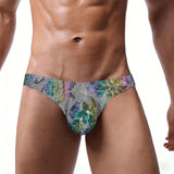 Men's Bikini Underwear Embossed Velvet 4