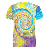 Lemonade Color Palette Tie Dye Cotton T-shirt