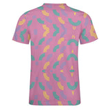 Unisex Half Rainbow  Pattern Cotton T-Shirt