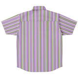 Color Stripes Button Down Shirt