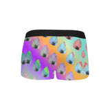 Leaf Pattern Boxer Briefs with Fly