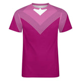 Pride V-neck Illusion Cotton T-Shirt 5
