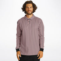 Stripes Long Sleeve Polo