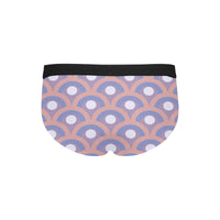 Rainbow Pattern Men's Mid Rise Briefs