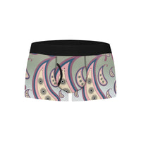 Paisley Pattern Boxer Briefs with Fly