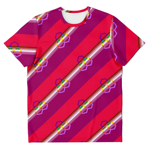 Polygon Pattern Pride T-shirt