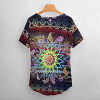 Hippie Faerie V-Neck T-Shirt 2