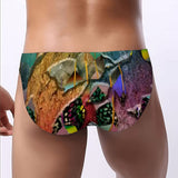 Men's Bikini Underwear Stained Glass