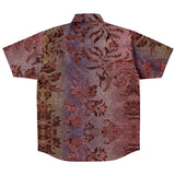 Embossed Gradient Velvet Button Down Shirt 4