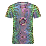 Unisex Abstract Art Cotton T-Shirt