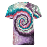Multi-color Palette Tie Dye Cotton T-shirt