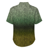 Gradient Texture Pattern Faux Linen Button Down Shirt with chest pocket 5