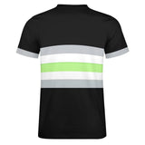 Color Palette Stripes Cotton T-shirt 27