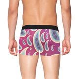 Paisley Pattern Boxer Briefs with Fly