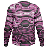 Pink Print Marble Sweatshirt