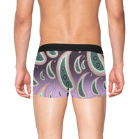 Paisley Pattern Boxer Briefs with Fly