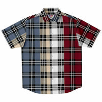 Lake Colors Plaid Button Down Shirt