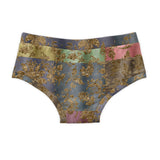 Embossed Leaf tile pattern briefs