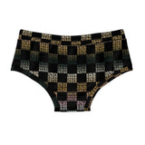 Checker pattern briefs