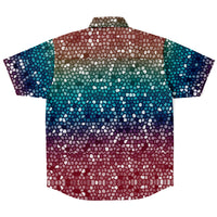 Mosaic Color Palette Button Down Shirt