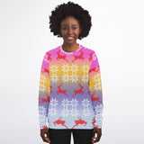 Reindeer Snowflake Sweatshirt