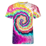 Multi-color Palette Tie Dye Cotton T-shirt 2