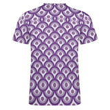 Rainbow Pattern Cotton T-Shirt