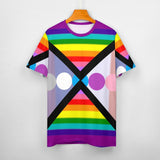 Rainbow Pride Prism Cotton T-Shirt
