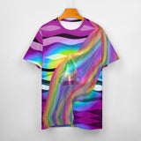Rainbow Veil Pride Cotton T-Shirt