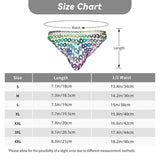 Men's Bikini Underwear Cheeerio Pattern