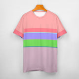 Color Palette Stripes Cotton T-shirt 6