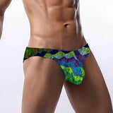 Men's Bikini Underwear Green Machine Waves