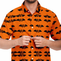 Halloween Bats Button Down