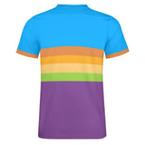 Color Palette Stripes Cotton T-shirt 43