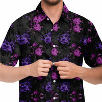 Gothic Floral Button Down