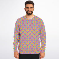 Peacock Pattern Sweatshirt