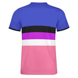 Color Palette Stripes Cotton T-shirt 34