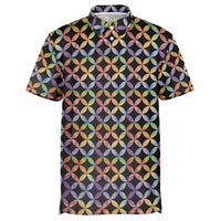 Geometric Star Polo Shirt