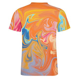 Liquid Paint Effect Cotton T-Shirt 6
