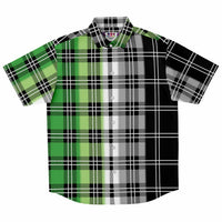 Pride Plaid Button Down Shirt