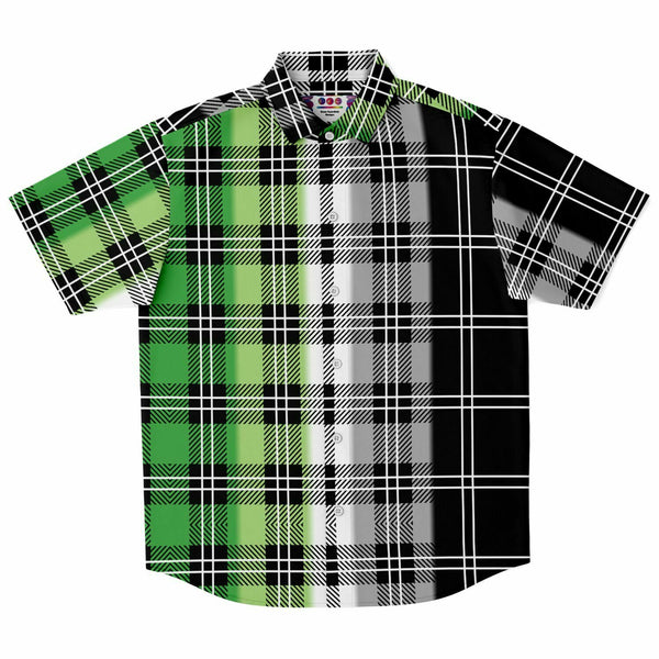 Pride Plaid Button Down Shirt