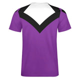 Pride V-neck Illusion Cotton T-Shirt 2