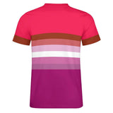 Color Palette Stripes Cotton T-shirt 30