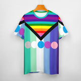 Rainbow Pride Flux Cotton T-Shirt