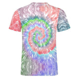Multi-color Palette Tie Dye Cotton T-shirt 5