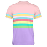 Color Palette Stripes Cotton T-shirt 49