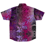 Embossed Gradient Velvet Button Down Shirt 3
