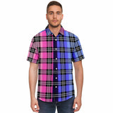 Pride Plaid Button Down Shirt