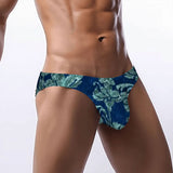 Men's Bikini Underwear Embossed Velvet 3